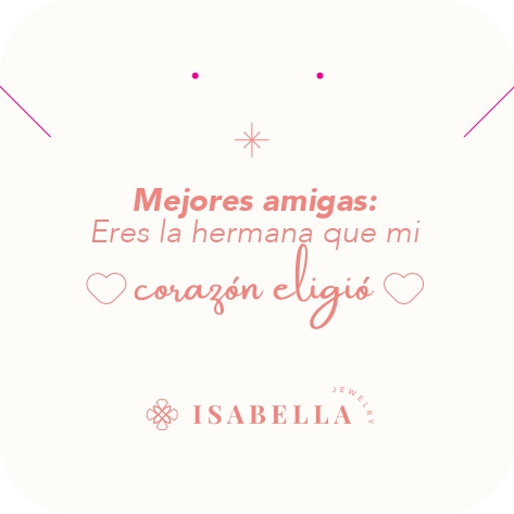 Tarjeta Mensajera «Mejores Amigas»