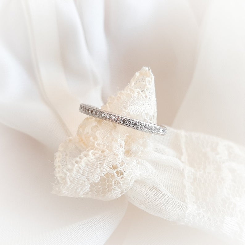 Anillo para Ella Strass silver