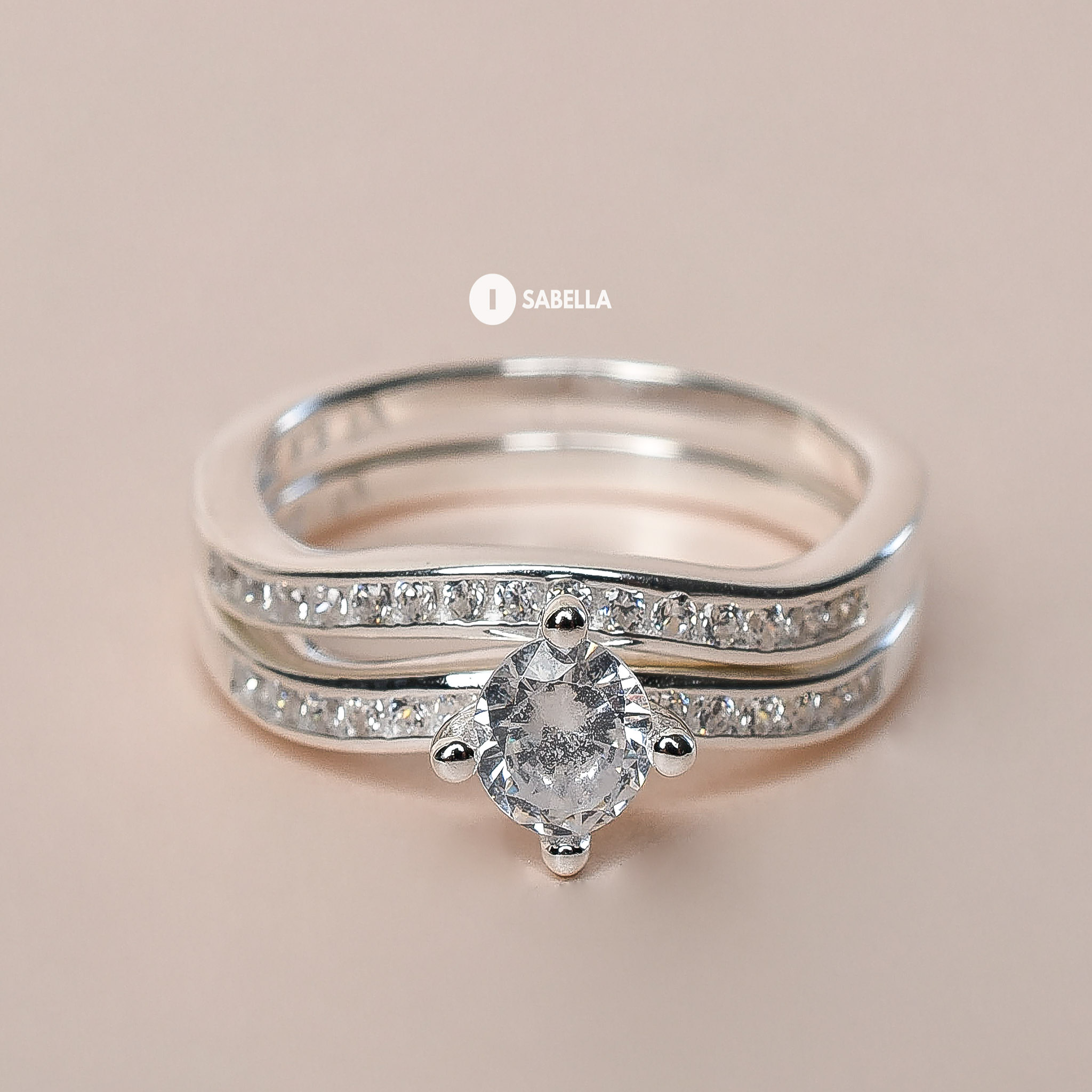 Set de Anillos de matrimonio Setting