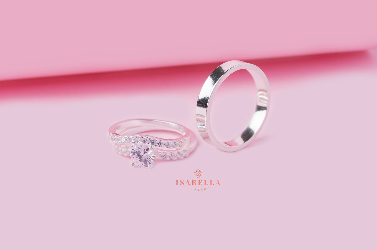 Set de Anillos de matrimonio Dulce Romance