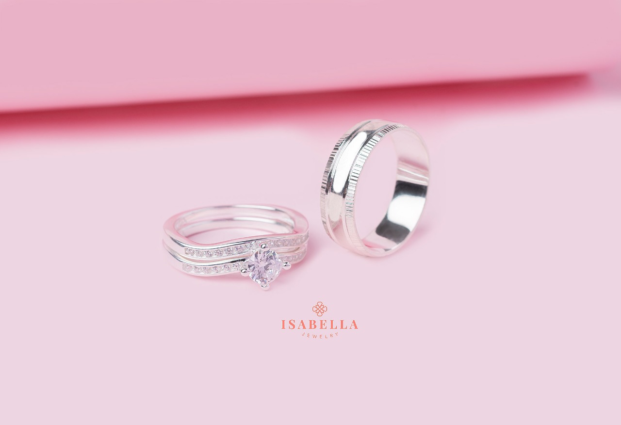 Set de Anillos de matrimonio Setting
