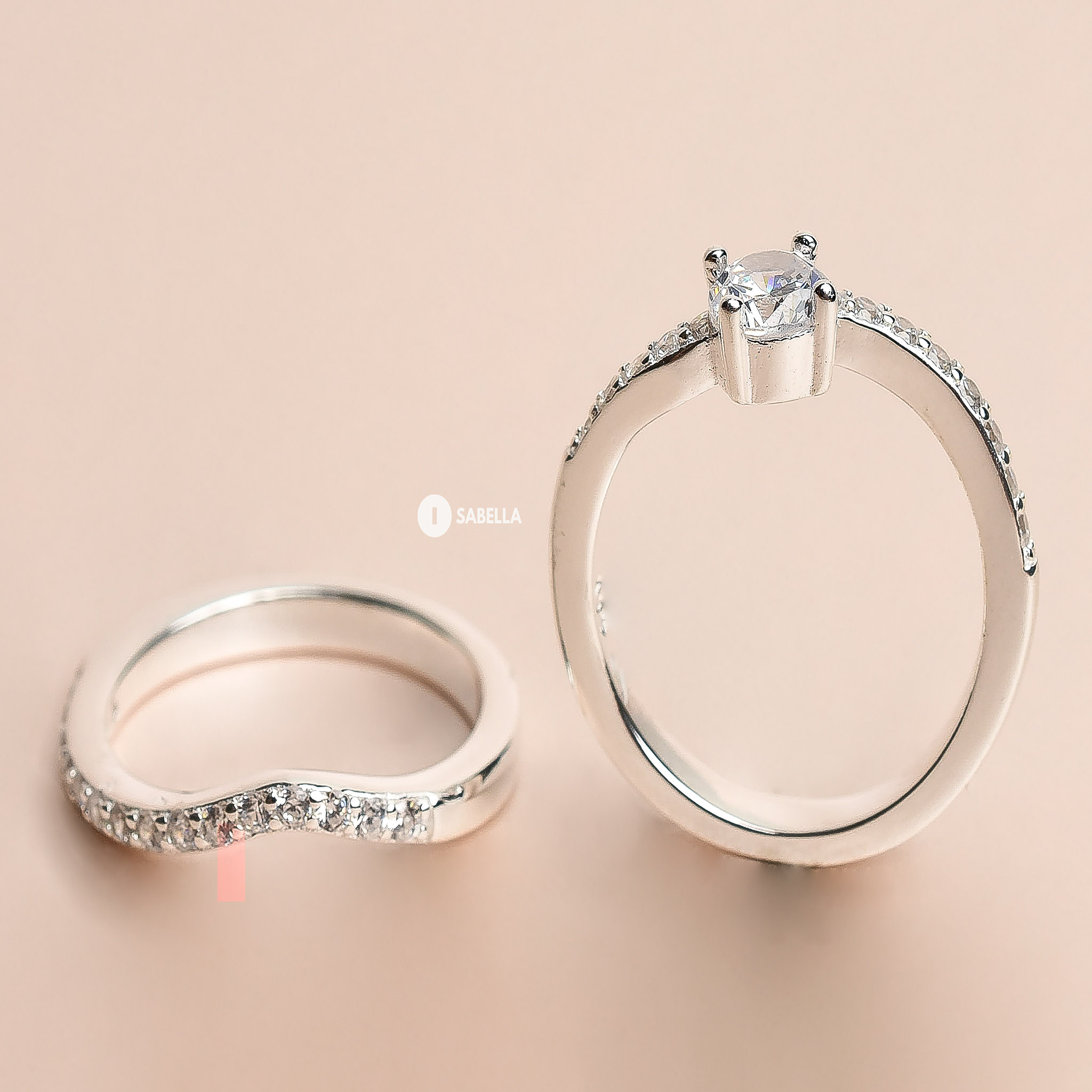 Set de Anillos  Split Setting