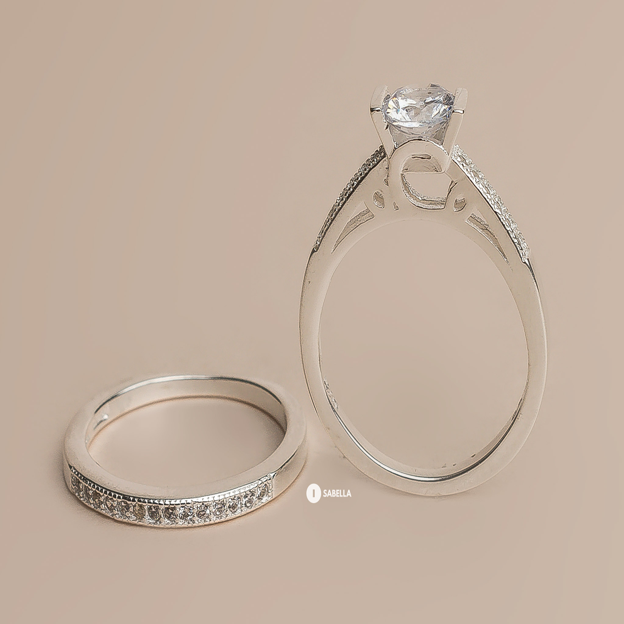 Set de Anillos Estilo Ribbon