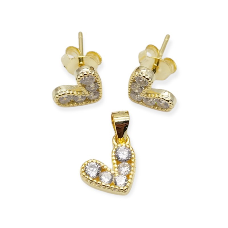 Conjunto Brillos de Amor Gold