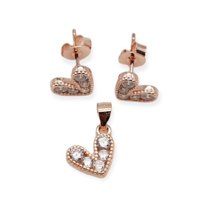 Conjunto Brillos de Amor Rose