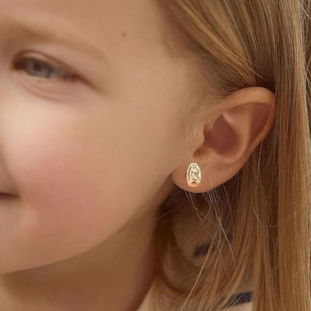 Aretes Guadalupe (5mm)