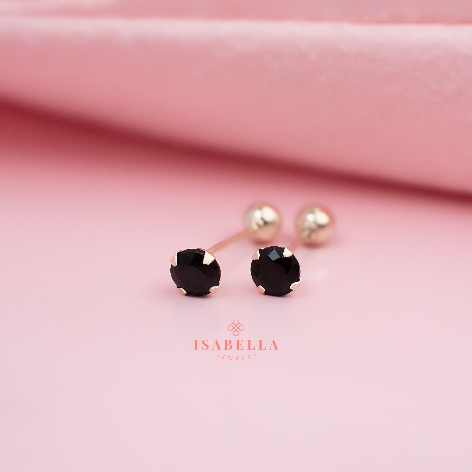 Abridores Circonia Negro 10K (3mm)