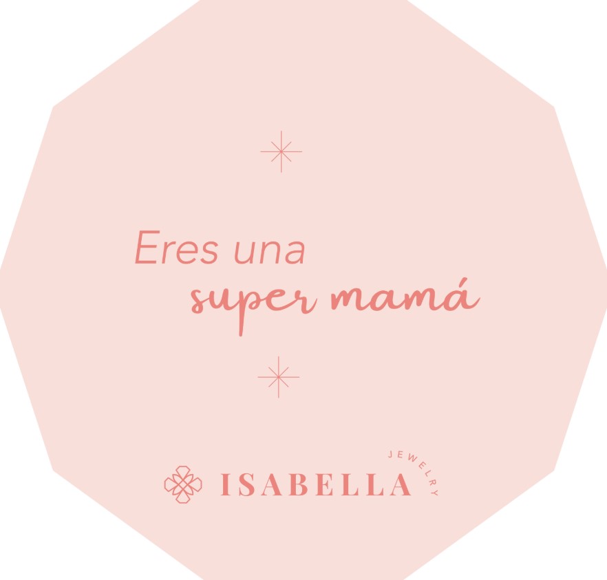 TARJETA MENSAJERA «SUPER MAMÁ»