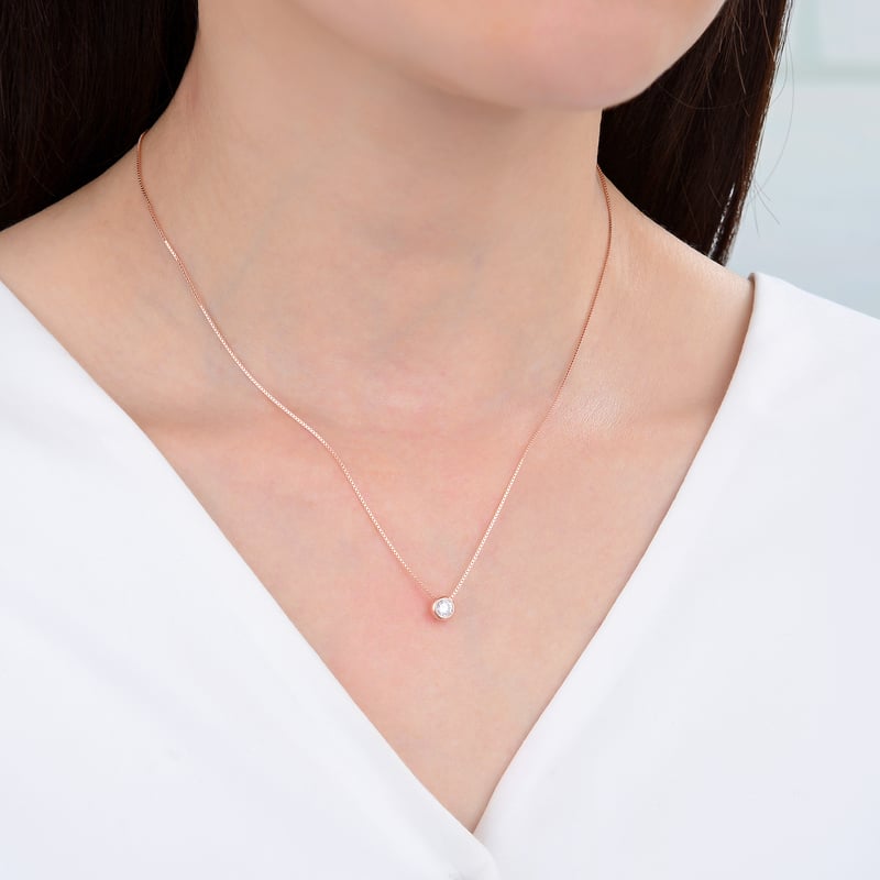 Collar Punto Luz Rose