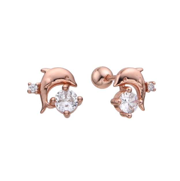 Aretes Delfín