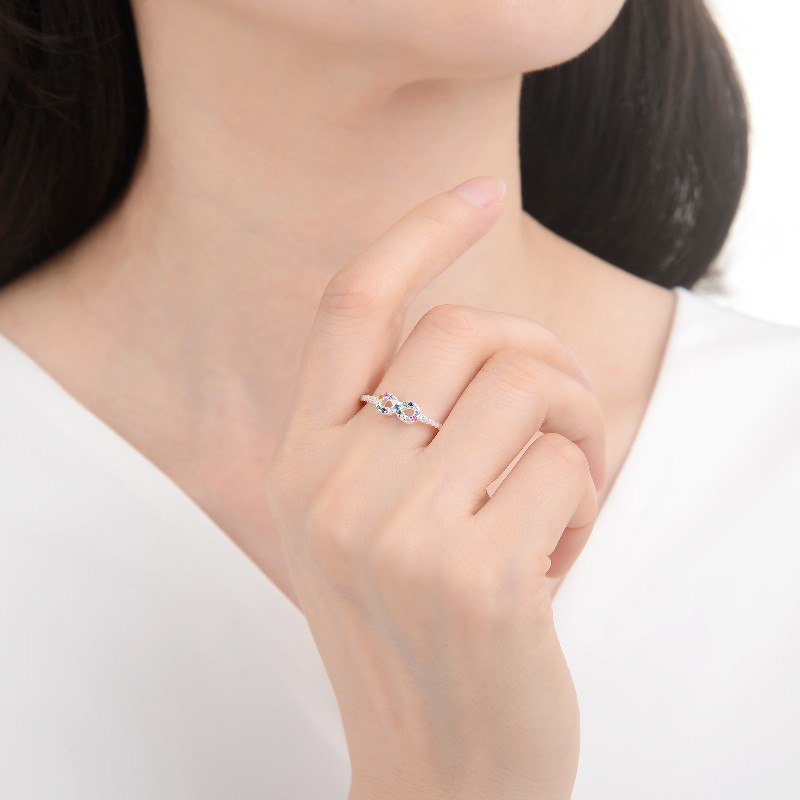Anillo Infinity multicolor