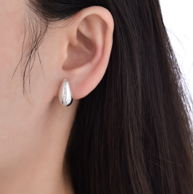 Aretes Drop Silver