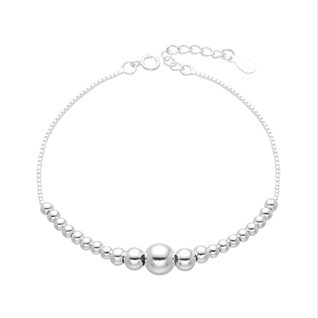 Pulsera Esferas Silver