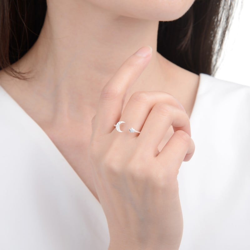 Anillo Luna & Estrella