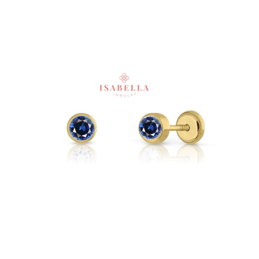 Abridores Bisel Zafiro 14k