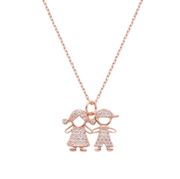 Collar Girl & Boy Rose