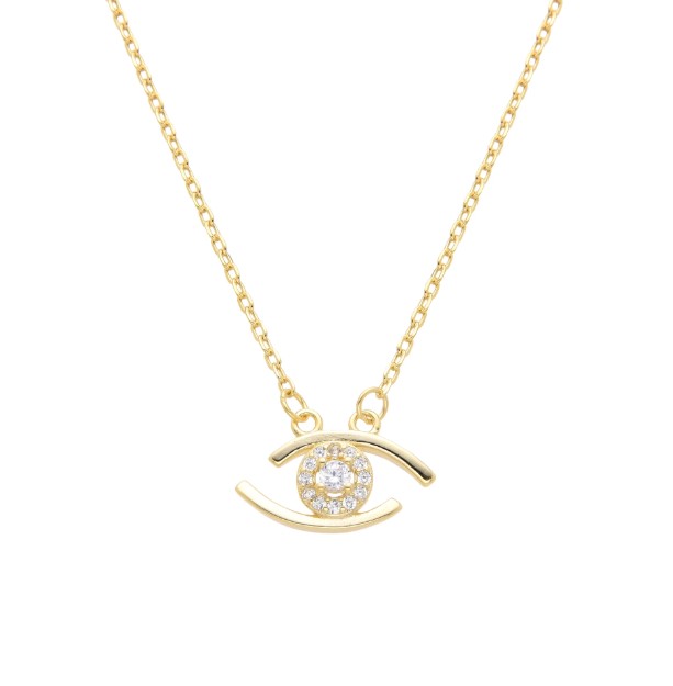 Collar Ojo Turco Gold