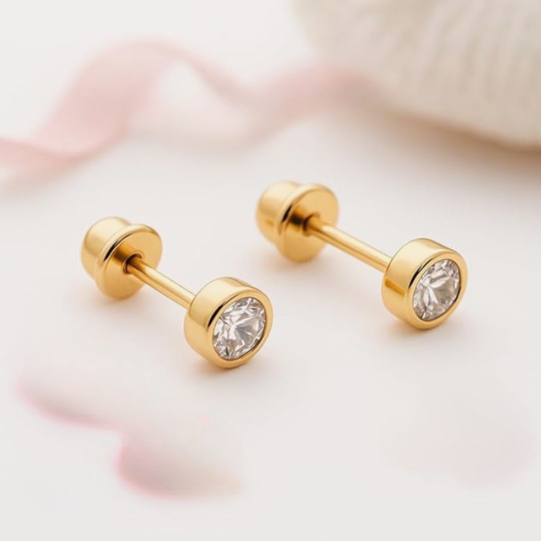 Abridores Bisel Blanco 10k |6mm