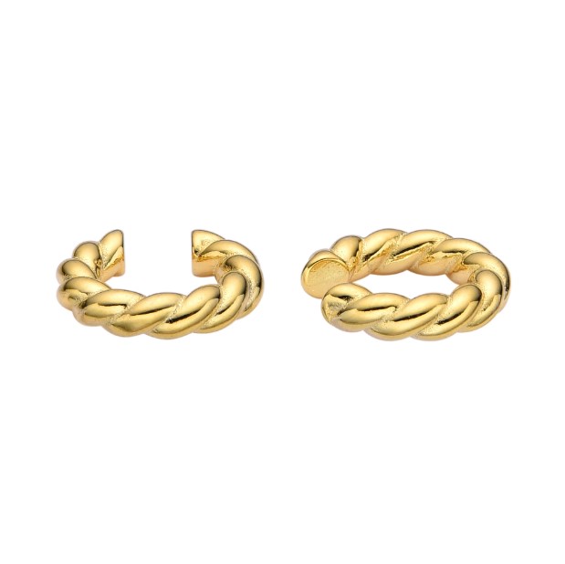 Earcuff crunchy Gold